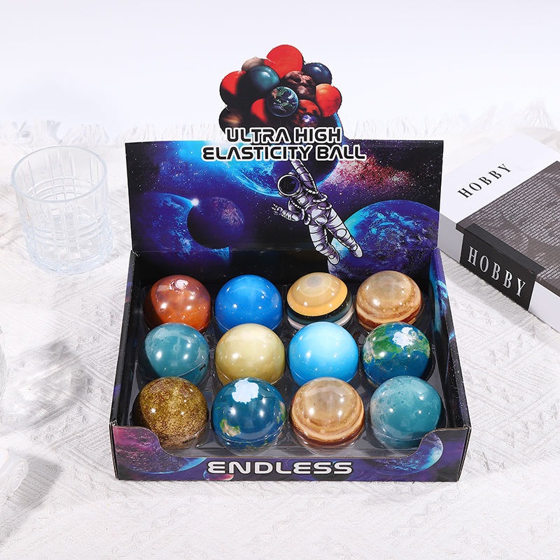 Nine Planetary Elastic  balls Outdoor and Sports